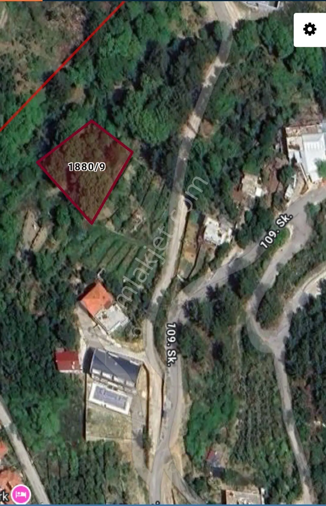 Alanya Bektaş'da Villa İmarlı Manzaralı Satılık Arsa
