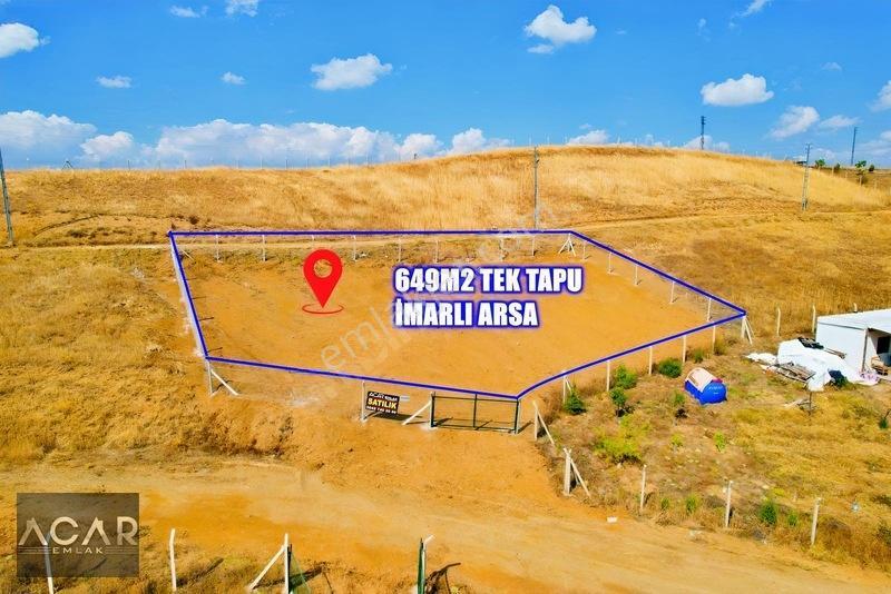 *ilçenin En Uygun 649m2 Tel Örgülü Tek Tapu Manzaralı Arsası !! — fotoğraf 7