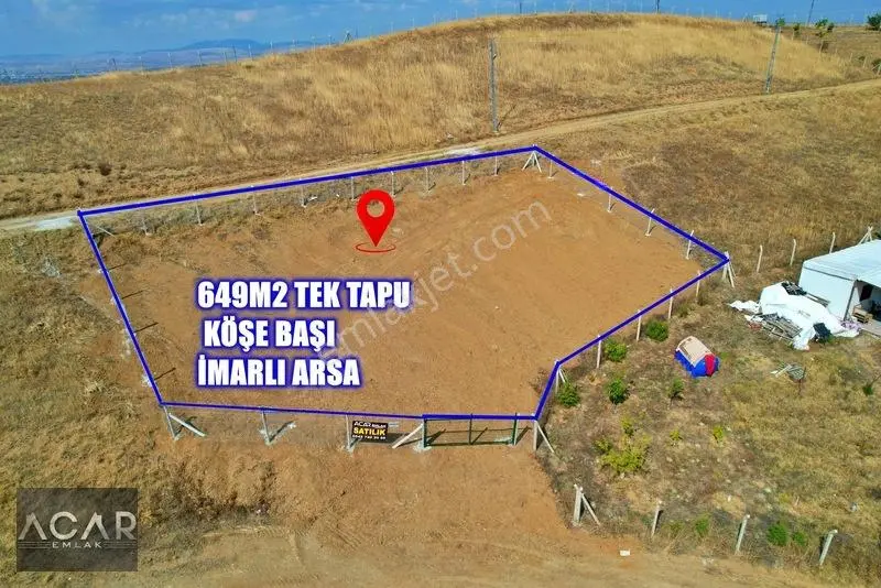 *ilçenin En Uygun 649m2 Tel Örgülü Tek Tapu Manzaralı Arsası !! — fotoğraf 17