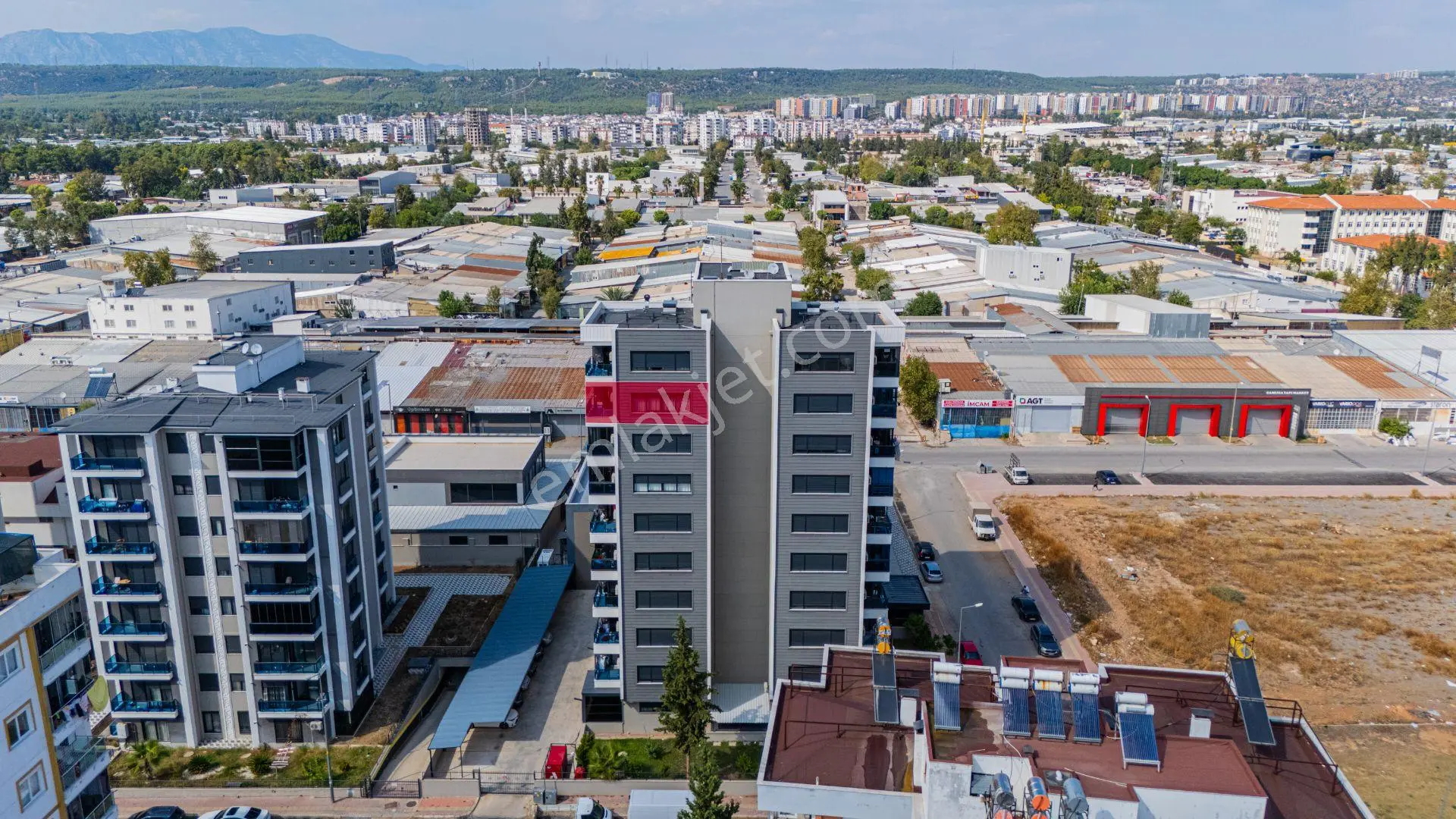 Kepez Şafak Mah.2+1 Arakat-Site-Yeni Bina-Deniz Şehir Manzaralı