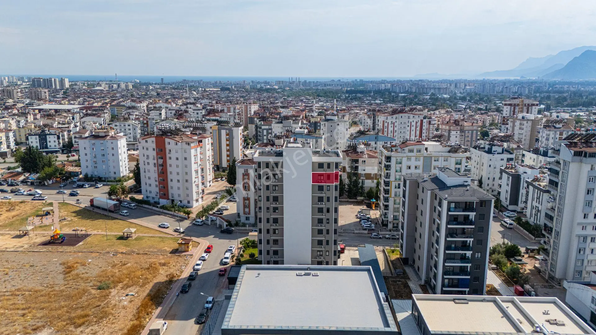 Kepez Şafak Mah.2+1 Arakat-site-yeni Bina-deniz Şehir Manzaralı — fotoğraf 9