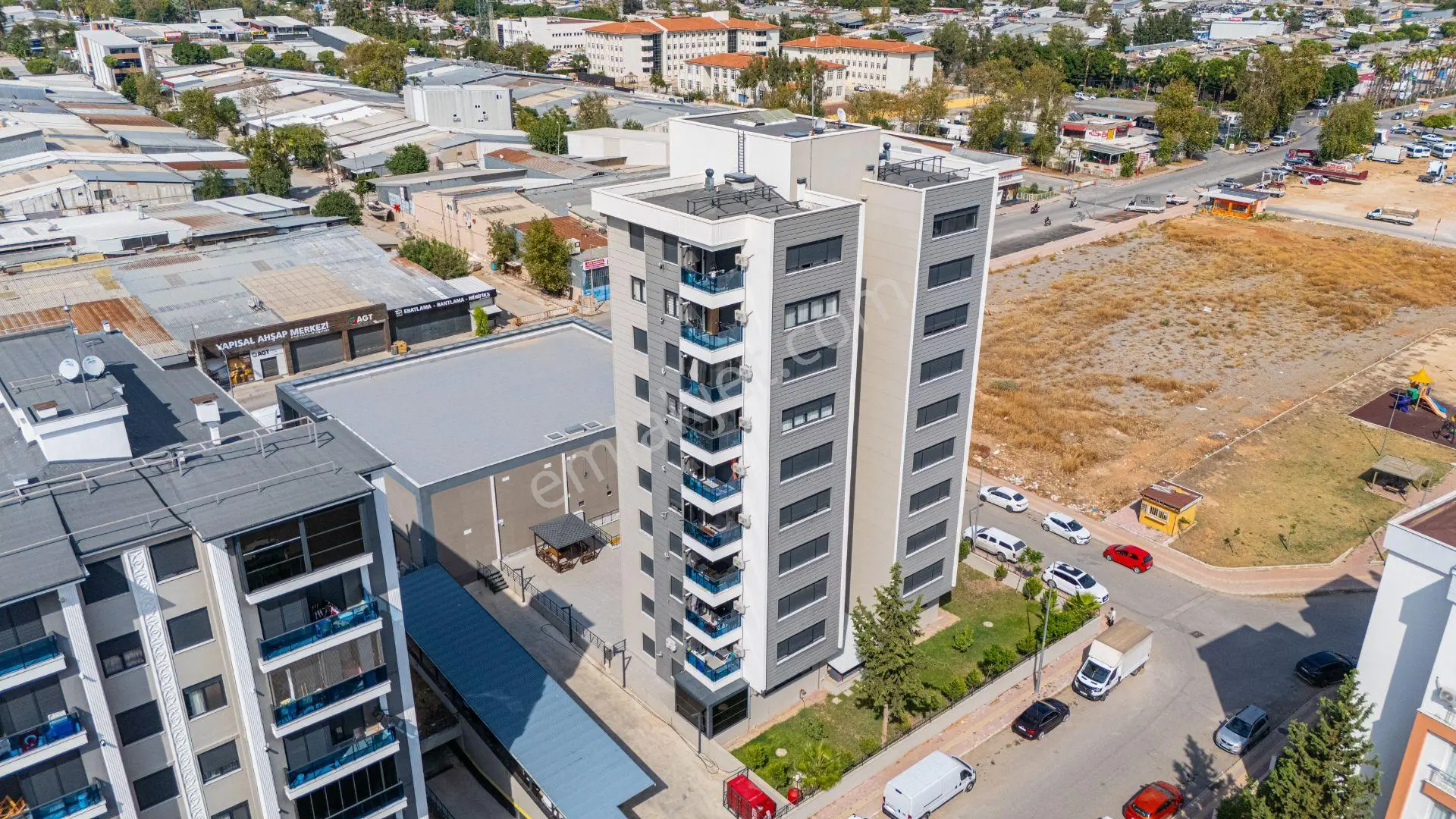 Kepez Şafak Mah.2+1 Arakat-site-yeni Bina-deniz Şehir Manzaralı — fotoğraf 16
