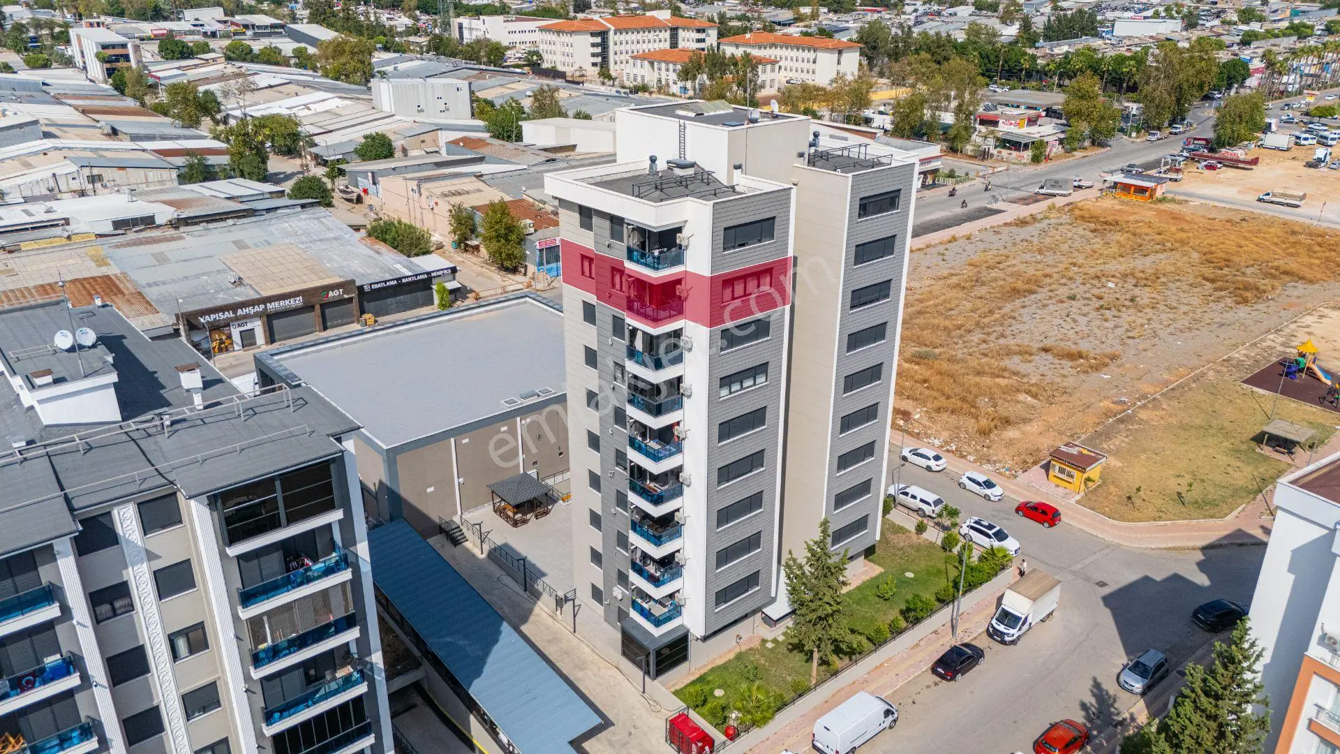 Kepez Şafak Mah.2+1 Arakat-site-yeni Bina-deniz Şehir Manzaralı — fotoğraf 17