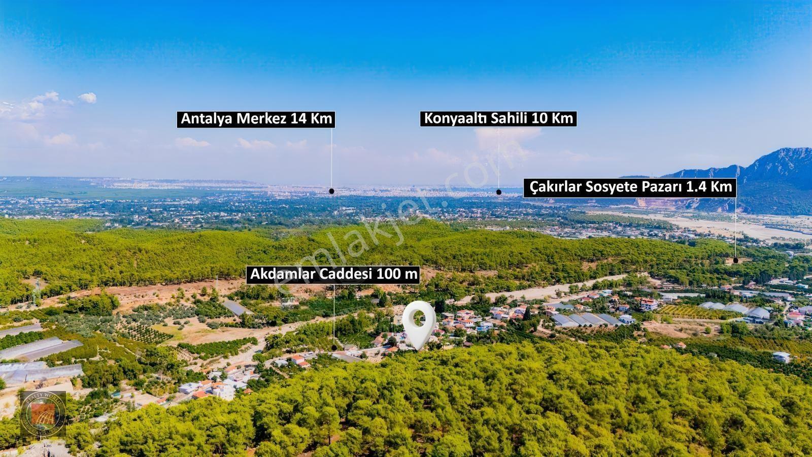 Akdamlarda 1737 M2 Satılık Arsa Oturuma Ve Turizme Uygun — fotoğraf 4