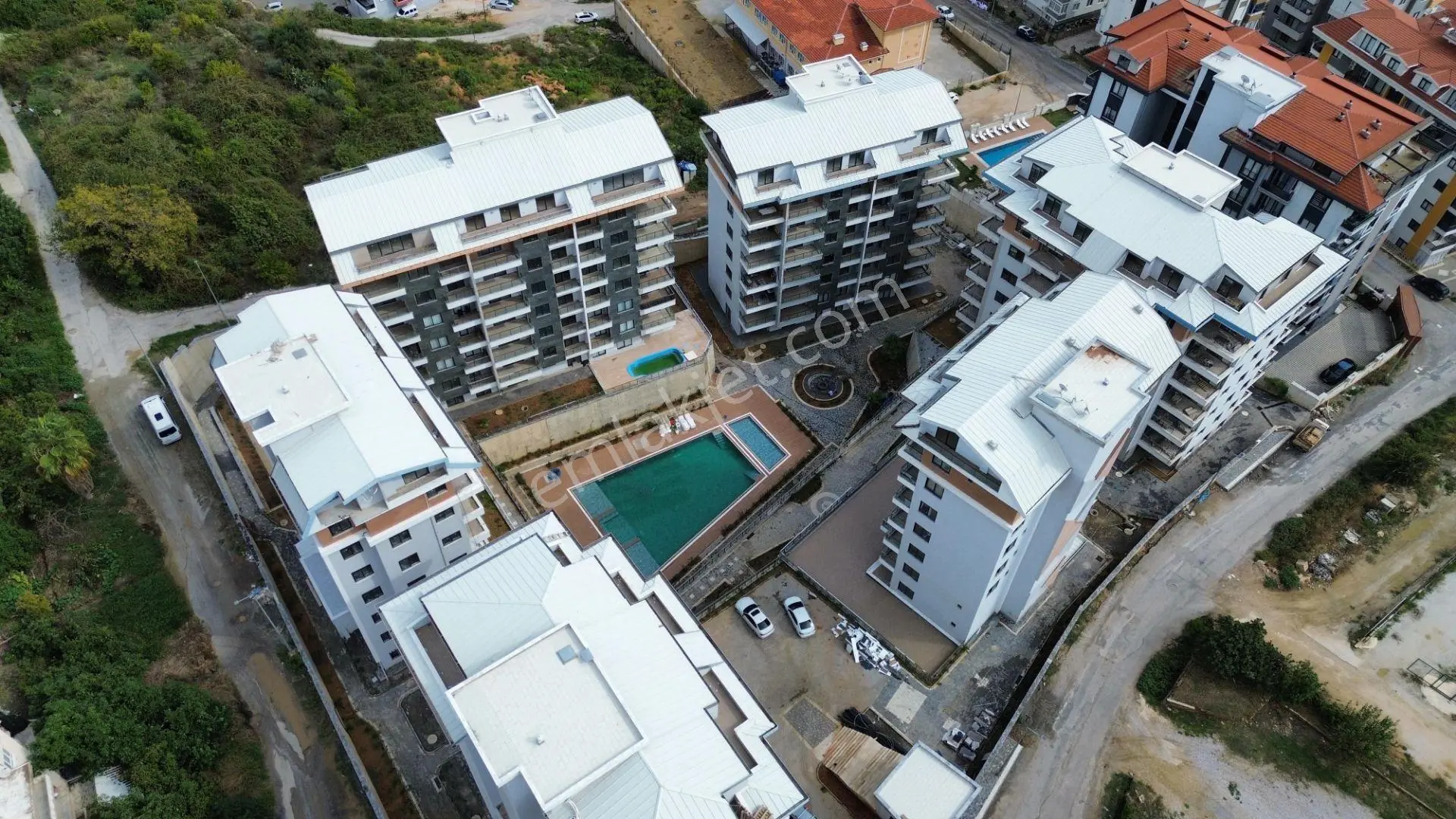 Alanya Oba Çarşamba'da Site İçerisinde Full Aktiviteli Satılık 2+1 Sıfır Daire — fotoğraf 4