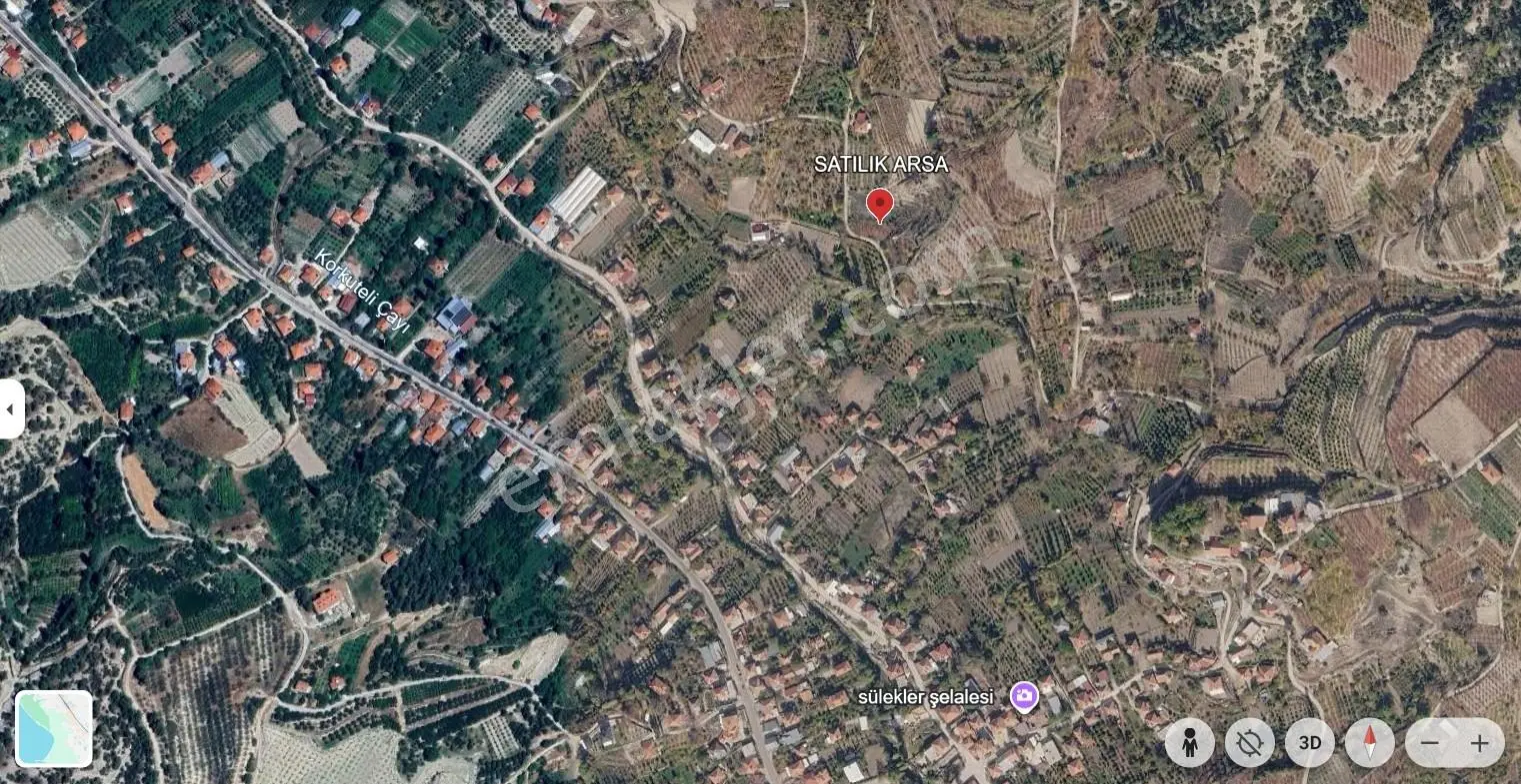 Korkuteli, Süleklerde Yol Kenarı Köşe Parsel Satılık 5953m²arsa — fotoğraf 4