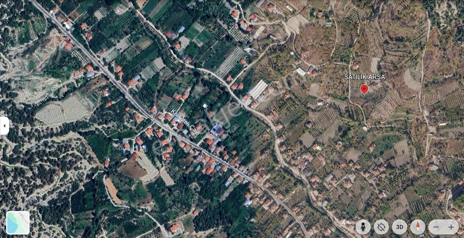 Korkuteli, Süleklerde Yol Kenarı Köşe Parsel Satılık 5953m²arsa — fotoğraf 6