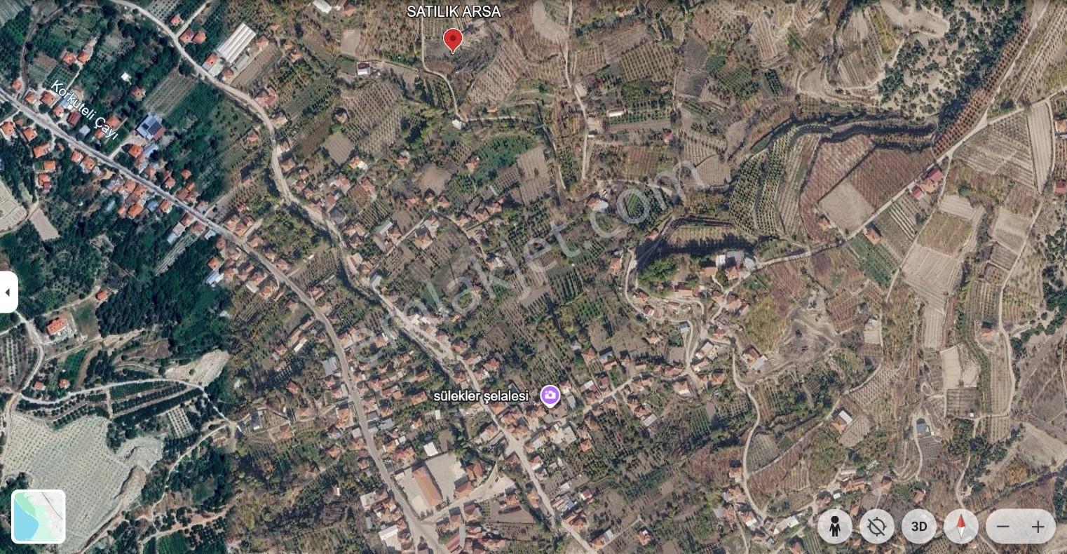 Korkuteli, Süleklerde Yol Kenarı Köşe Parsel Satılık 5953m²arsa — fotoğraf 7