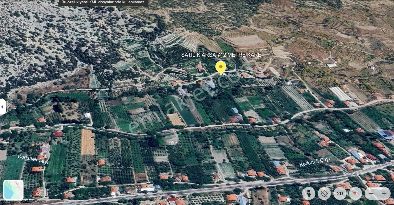 Süleklerde Yol Kenarı Müstakil Parsel, Satılık 712M² Arsa