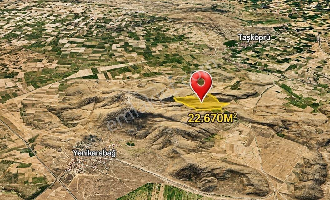Acil...Sultandağı-Yeşilçiftlik Bölgesi 22.670M² Ekilebilir Arazi