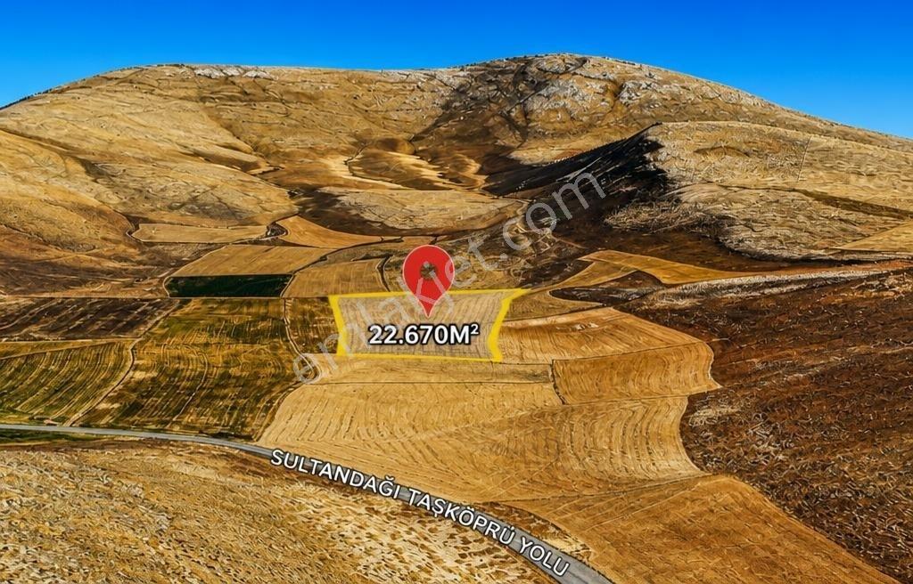 Acil...sultandağı-yeşilçiftlik Bölgesi 22.670m² Ekilebilir Arazi — fotoğraf 2