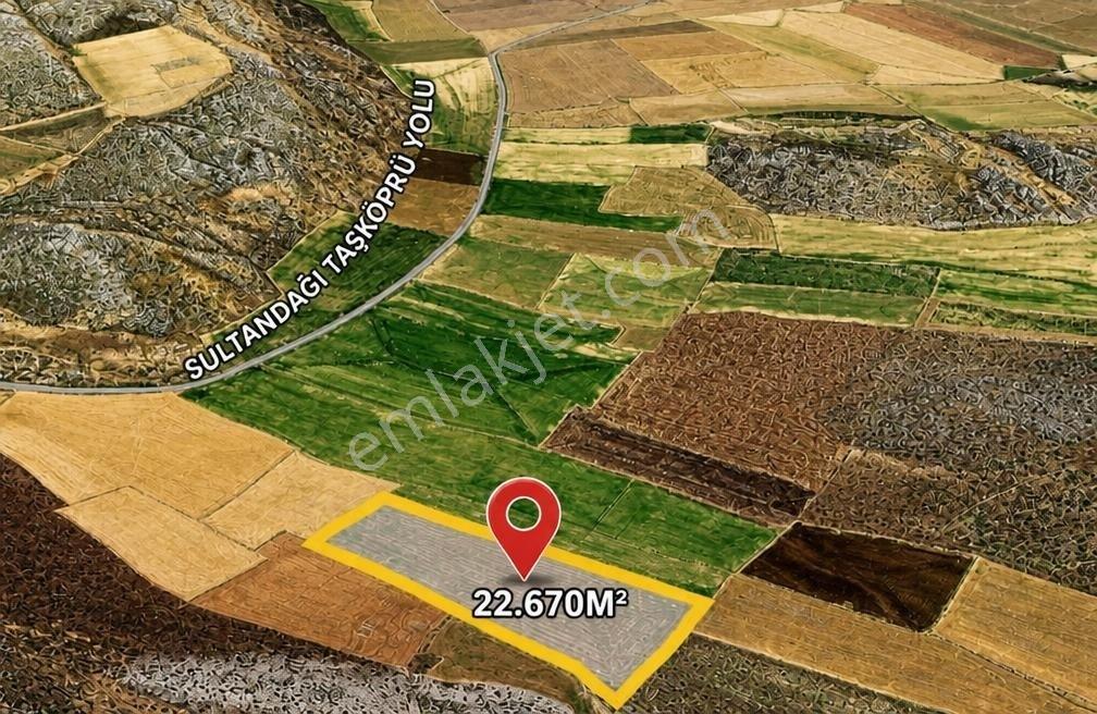 Acil...sultandağı-yeşilçiftlik Bölgesi 22.670m² Ekilebilir Arazi — fotoğraf 3