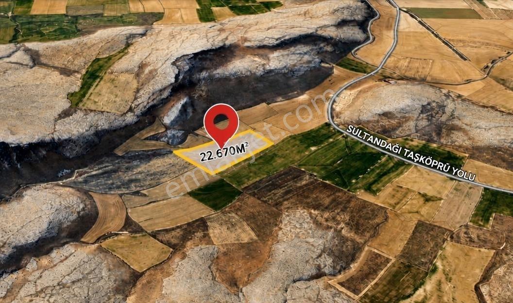 Acil...sultandağı-yeşilçiftlik Bölgesi 22.670m² Ekilebilir Arazi — fotoğraf 4