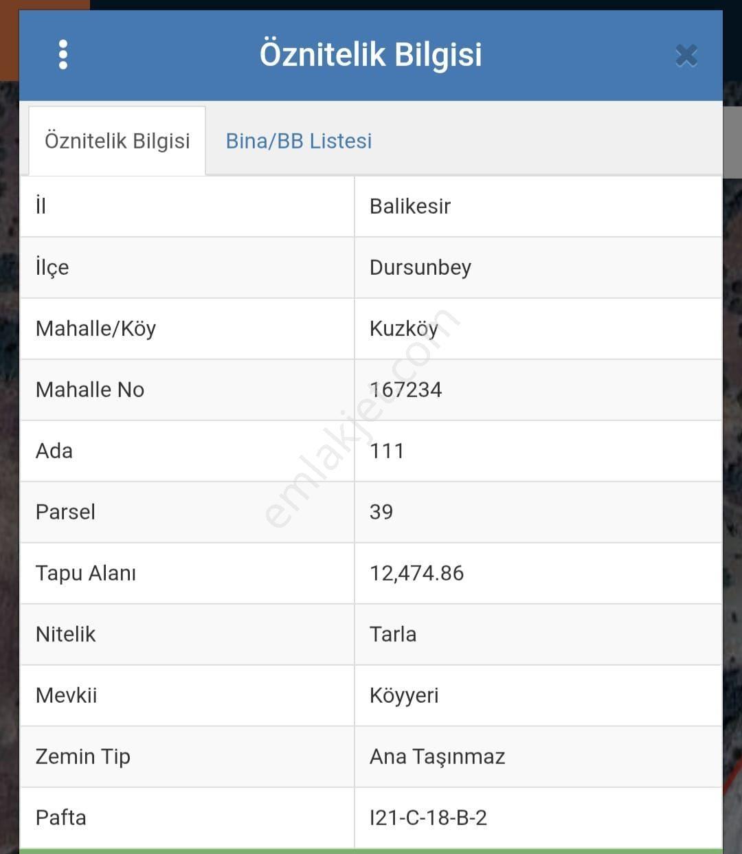 Dursunbey-kuzköy'de Yol Üstü Satılık 12,5 Dönüm Tarla — fotoğraf 8