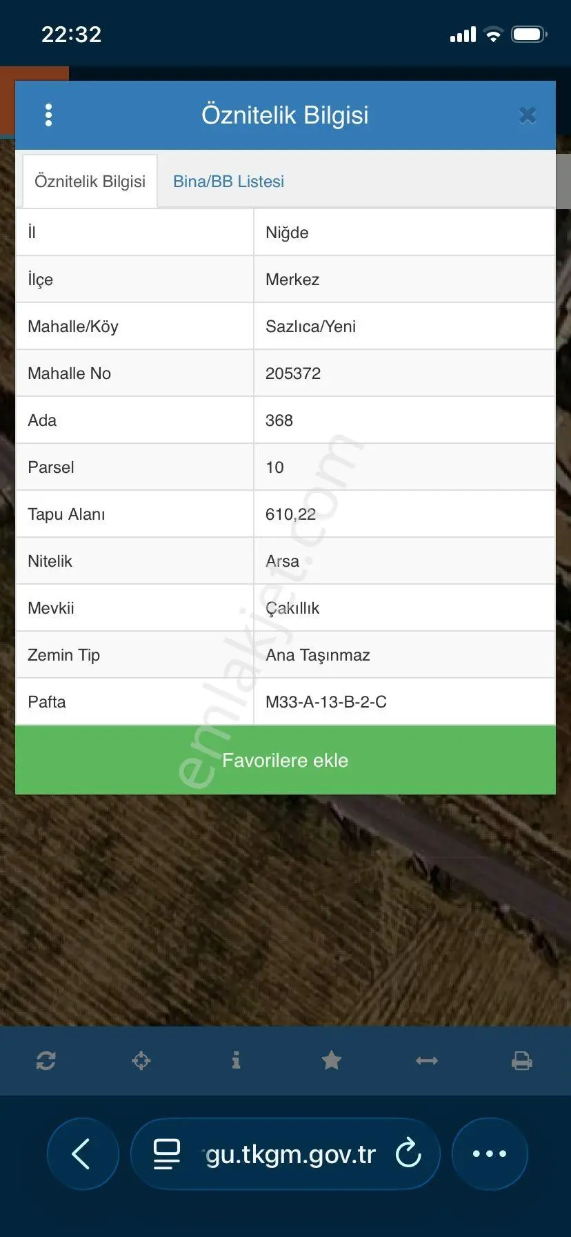 Göksu Emlaktan Sazlıca Yenı Mahallede Satlık Arsa — fotoğraf 3