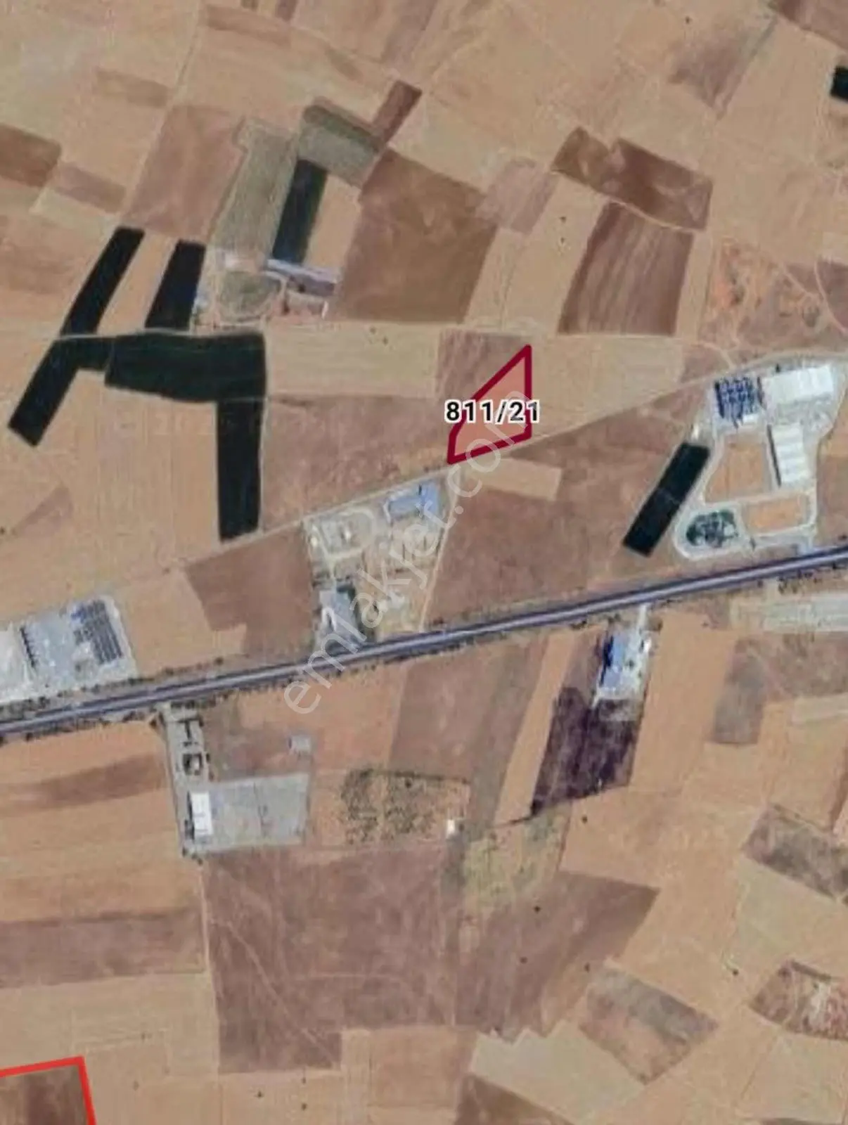 Nikomedia'dan Ladikte Afyon Yoluna 1 Parsel 11.781 M2 Tarla — fotoğraf 2