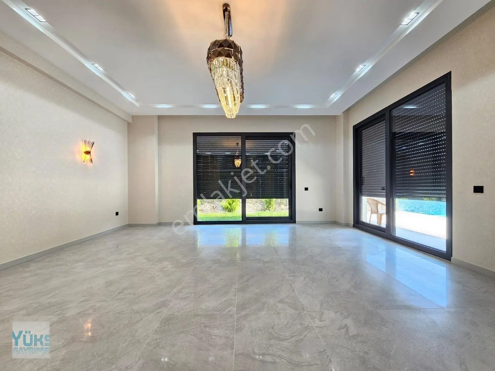 Denizli Başkarcı Da 6+1 Havuzlu Bahçeli Akıllı Ev Sistemli Ultra Lüks Satılık Villa — fotoğraf 14