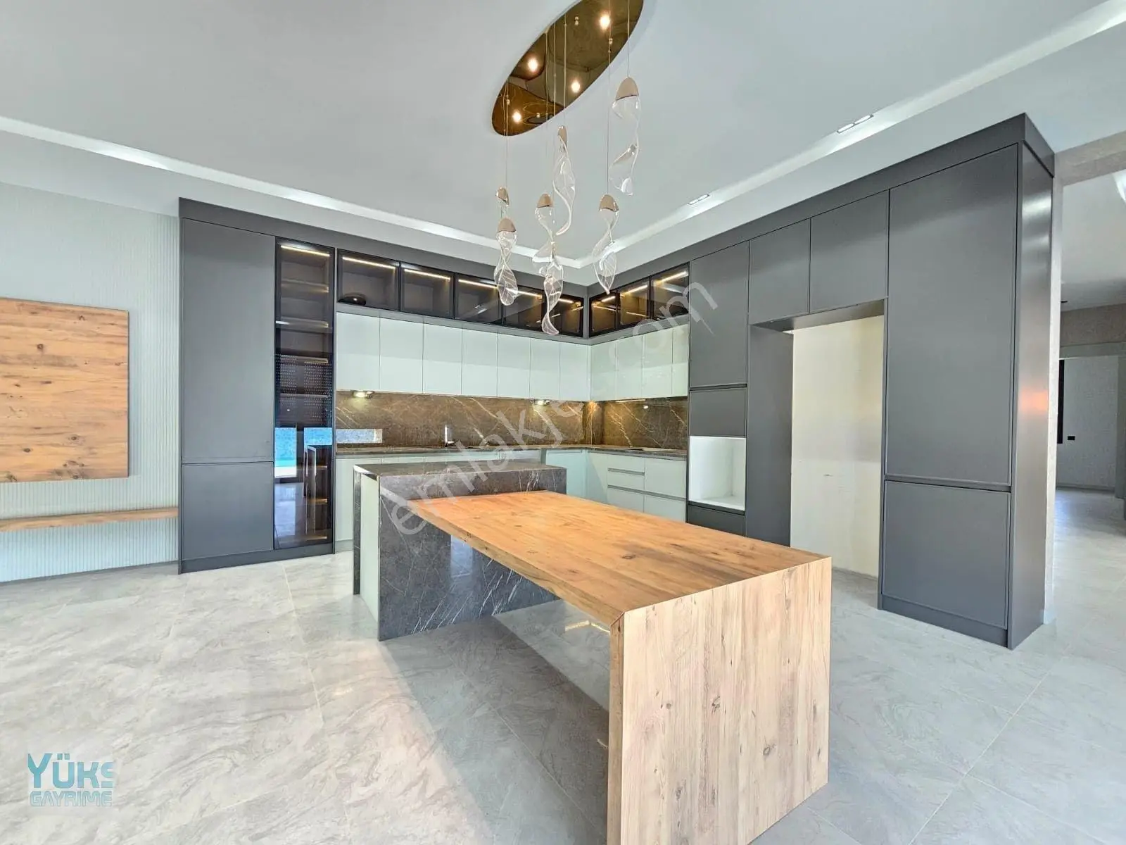 Denizli Başkarcı Da 6+1 Havuzlu Bahçeli Akıllı Ev Sistemli Ultra Lüks Satılık Villa — fotoğraf 30
