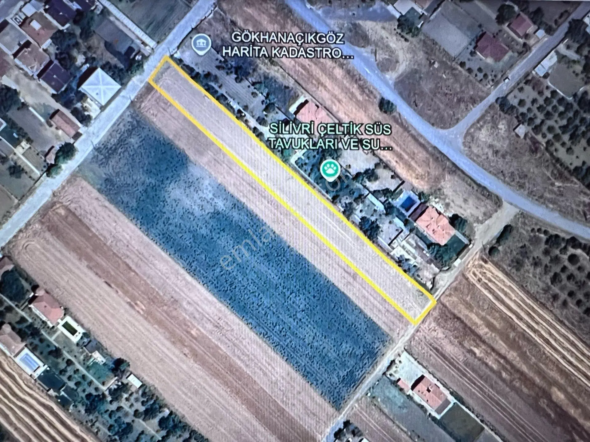 Silivri Çeltik Mahallesi Satılık 2686 M² Yatırımlık Tarla — fotoğraf 2
