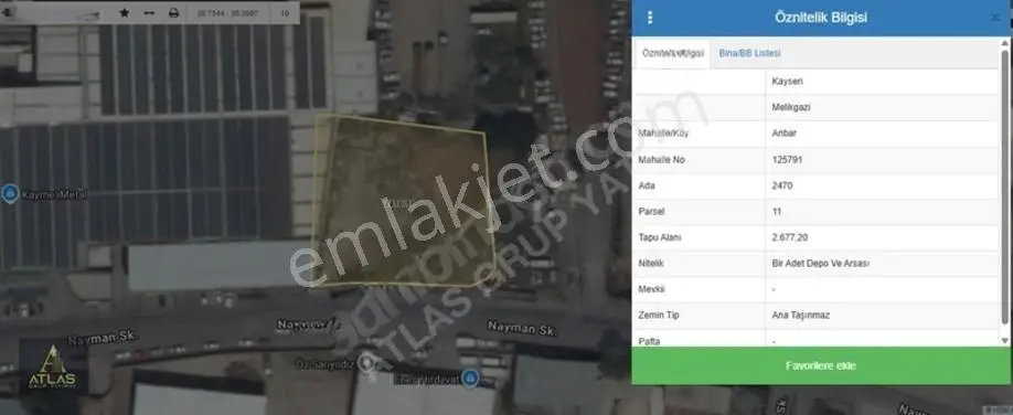 Satılık Ticari Parsel Anbar Mahallesinde — fotoğraf 5