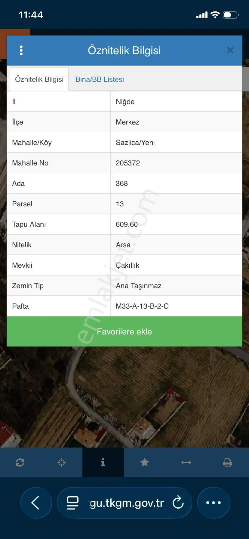 Göksu Emlaktan Sazlıcada Satlık Arsa — fotoğraf 3