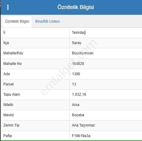 Remax Land' Den Vılla Imarlı Saray Büyükyoncalı' Da Fırsat Arsa — fotoğraf 3