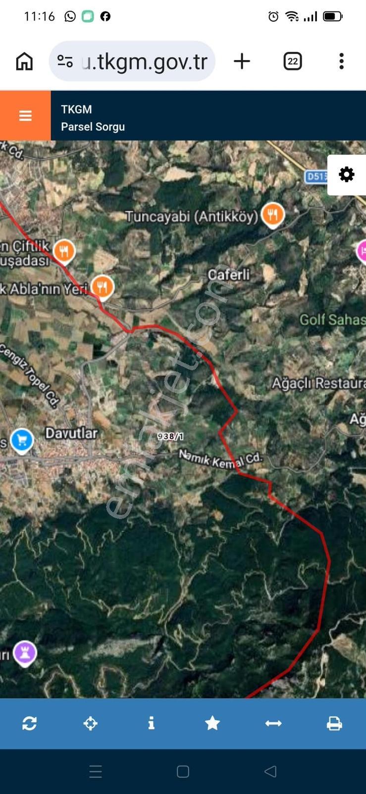 Kuşadası Davutlarda Fırsat Arsa — fotoğraf 2