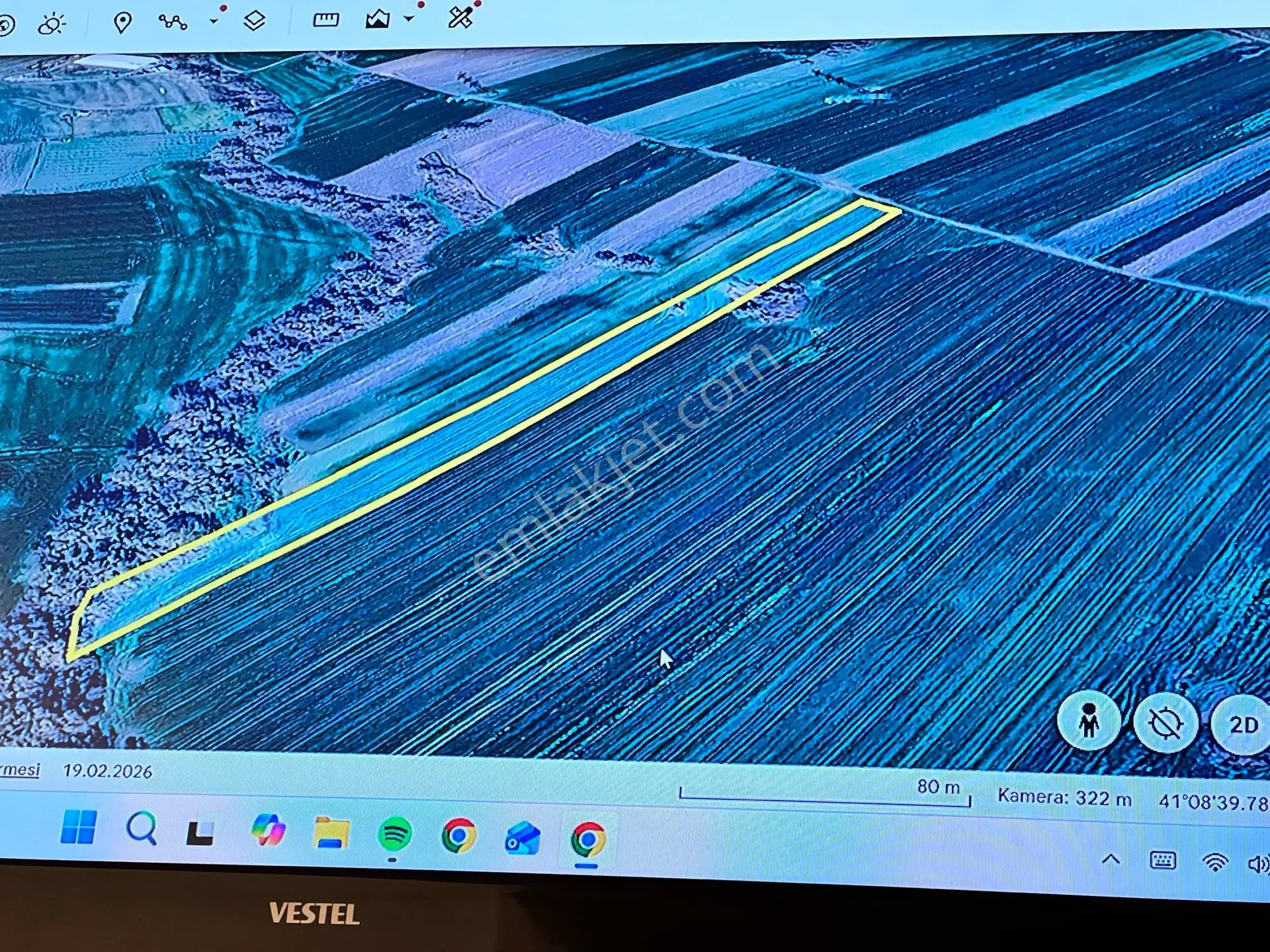 Silivri Çeltik Mahallesi'nde 11.088 M² Satılık Tarla — fotoğraf 2