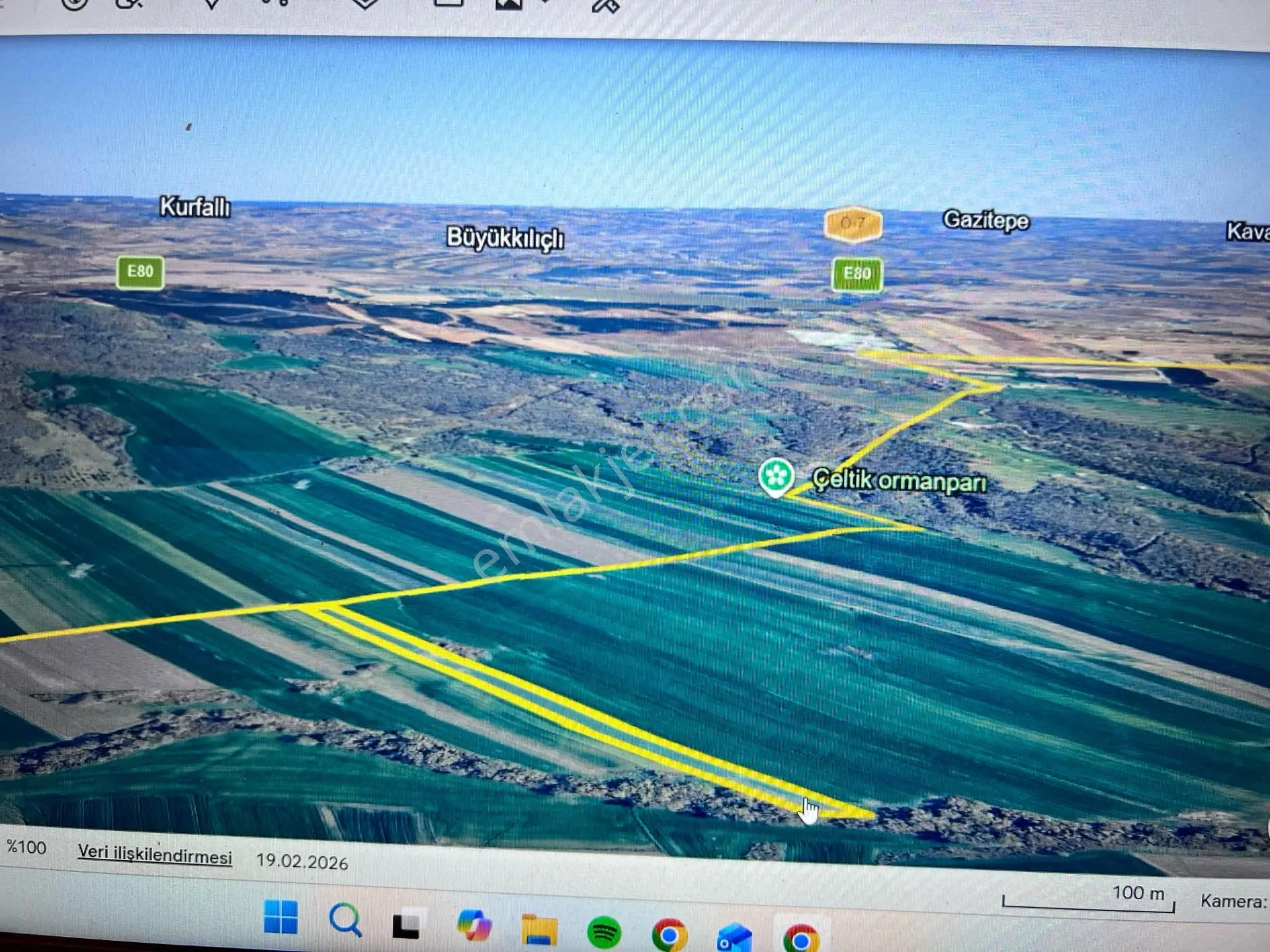 Silivri Çeltik Mahallesi'nde 11.088 M² Satılık Tarla — fotoğraf 4