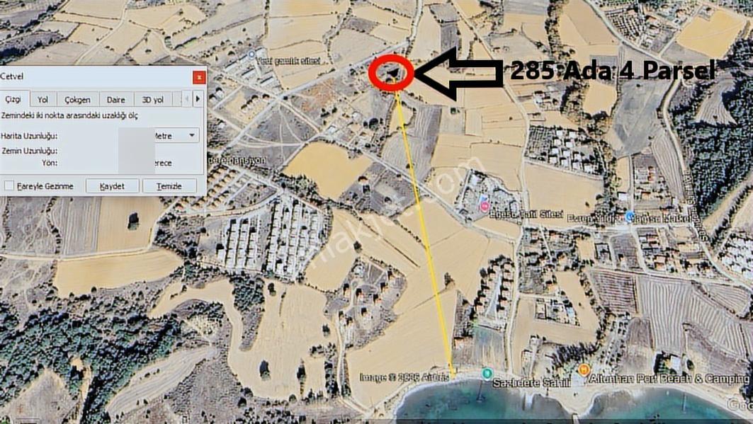 Remax Land' Den Keşan Sazlırede Saros Körfezinde Müstekil Arsa — fotoğraf 2
