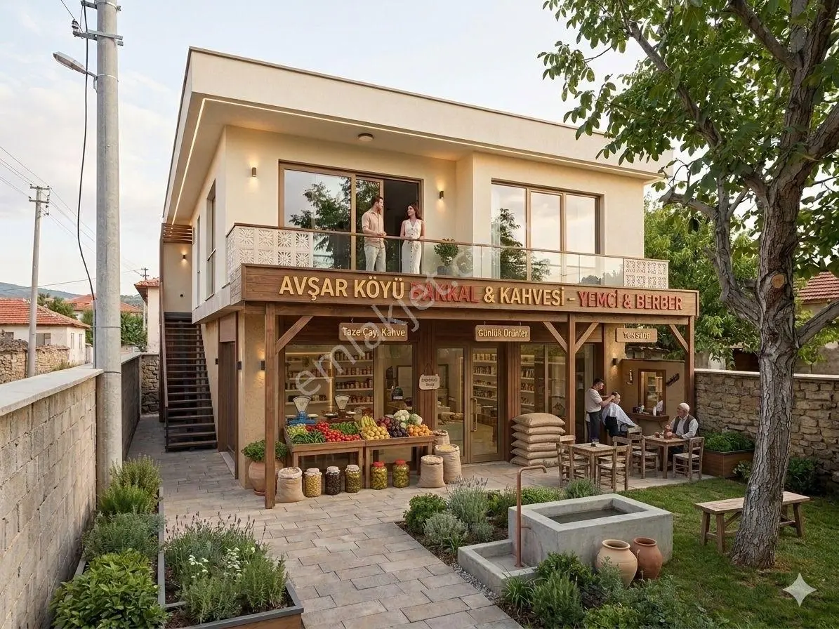 Avşar Merkezde 206 M² Arsa - %50 İmarlı, Ticari + Konut Fırsatı!