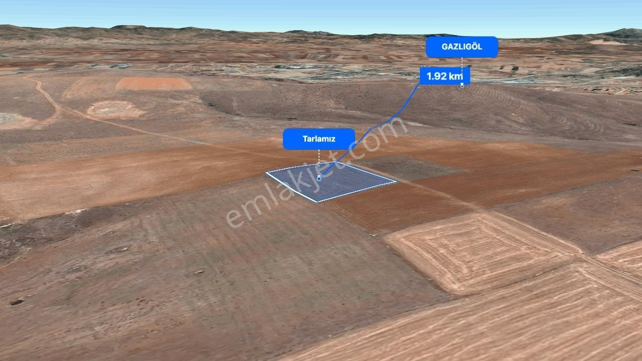 Gazlıgöl Belcede 2.500 M² Doğayla İç İçe Satılık Tarla