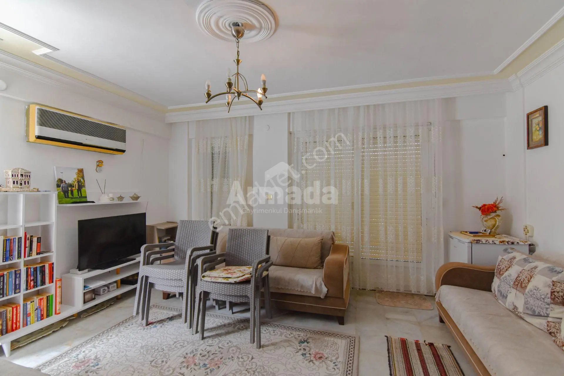 Karaova'da Havuzlu, Güvenlikli Sitede Deniz Manzaralı 5+1 Villa — fotoğraf 5