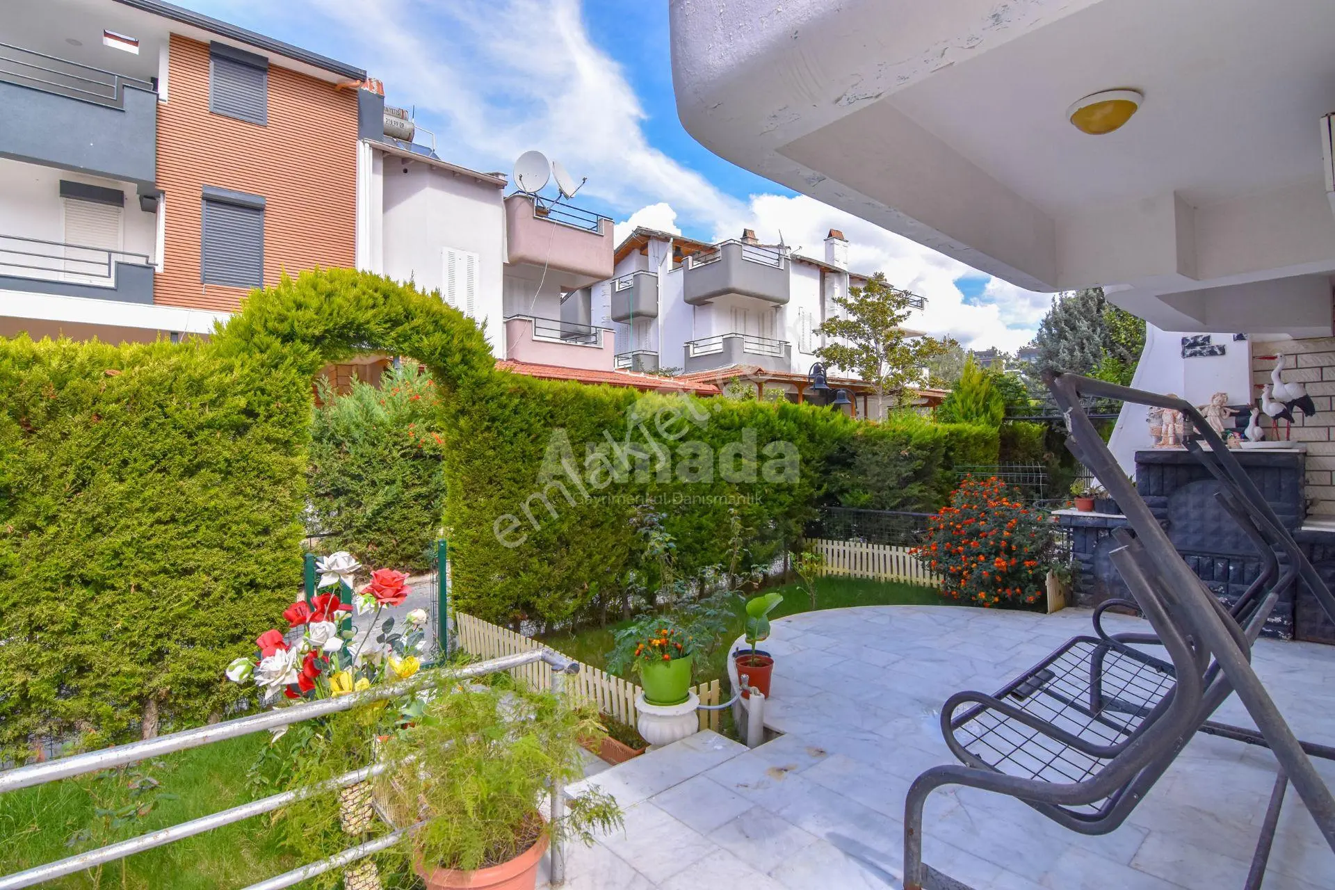 Karaova'da Havuzlu, Güvenlikli Sitede Deniz Manzaralı 5+1 Villa — fotoğraf 30