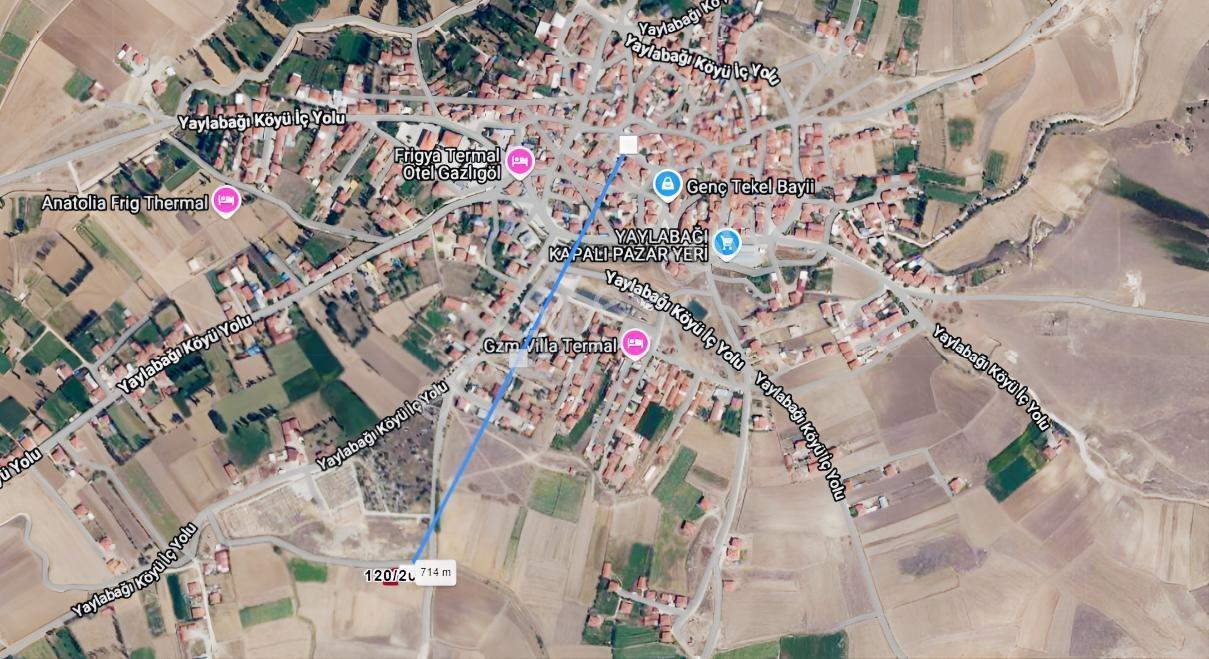 İhsaniye Yaylabağı'nda Yol Kenarı Yatırımlık Fırsat Arsa — fotoğraf 3