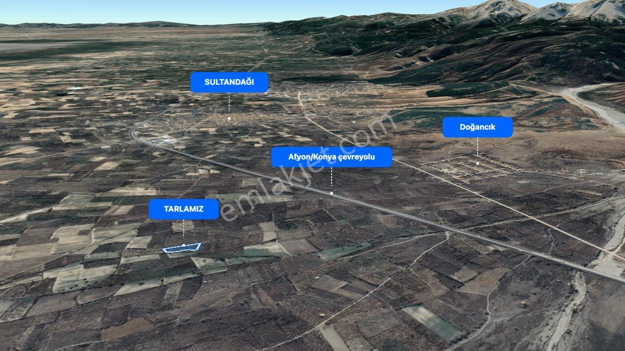 Sultandağında Satılık Kiraz/Vişne Bahçesi (Çevreyoluna 750M)