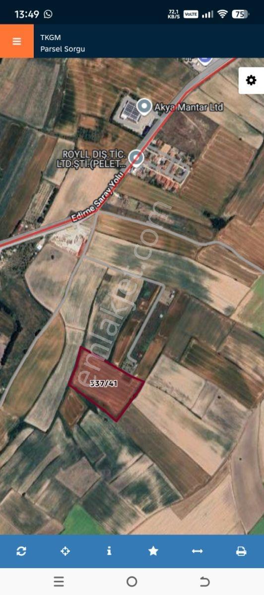Tekirdağ Saray Ayaspasa Da Satılık 627 M2 Hise Tarla