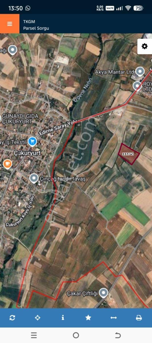 Tekirdağ Saray Ayaspasa Da Satılık 627 M2 Hise Tarla — fotoğraf 2