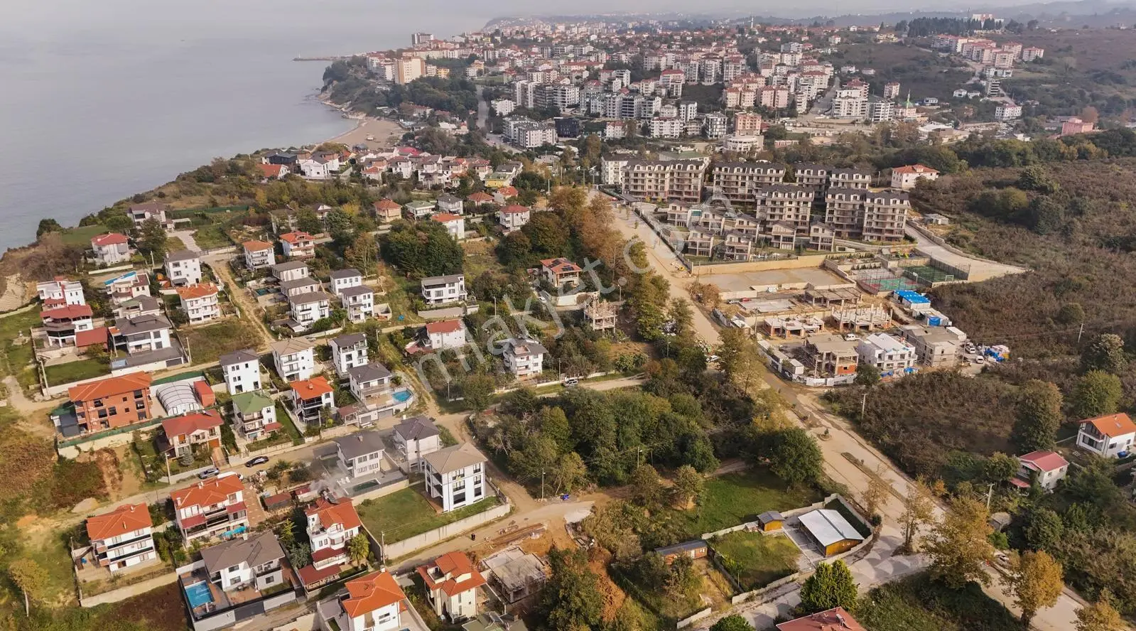 Akçakoca Kale Yanında Muhteşem Deniz Manzaralı Köşe Arsa — fotoğraf 5