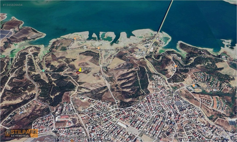 Kurttepede Göl Manzaralı 629m2 Tek Tapulu Villalık Arsa — fotoğraf 8