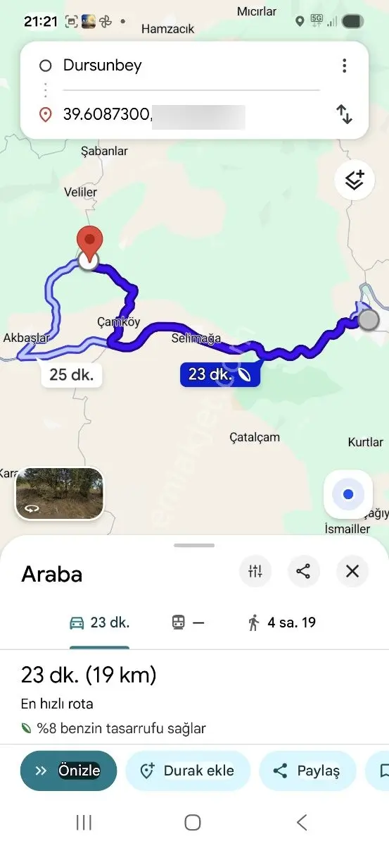 Balıkesir Dursunbey Karapınar Müstakil Tapulu Tarla — fotoğraf 5