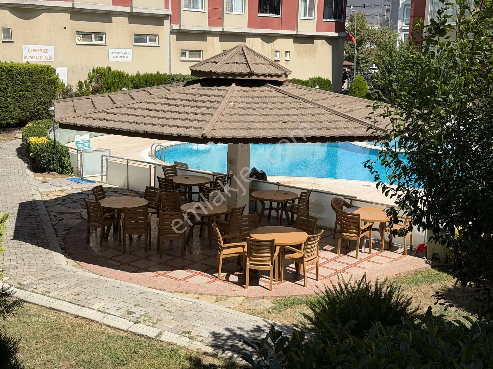 Ekinoba Deryapark Evlerinde Satılık 2+1 Daire Otoparklı Havuzlu — fotoğraf 3