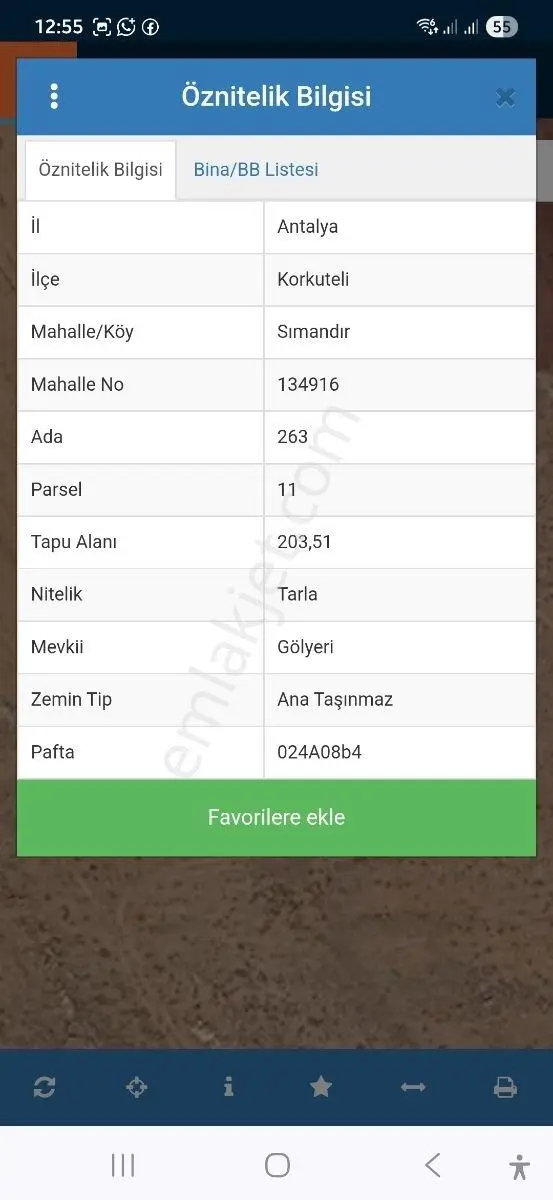 Antalya / Korkuteli / Sımandır (203.51 M²)