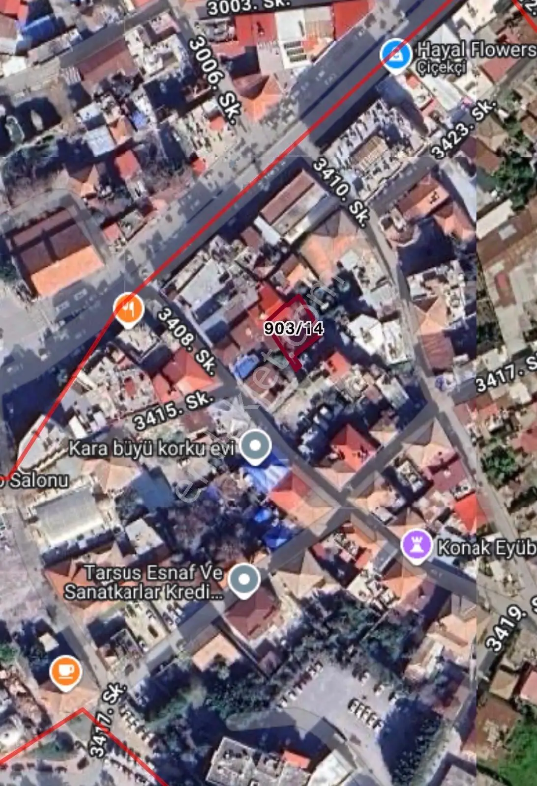 Makam Cami Karşı Sokağı Şehitkerim Mah. 236m2 Satılık Arsa — fotoğraf 16