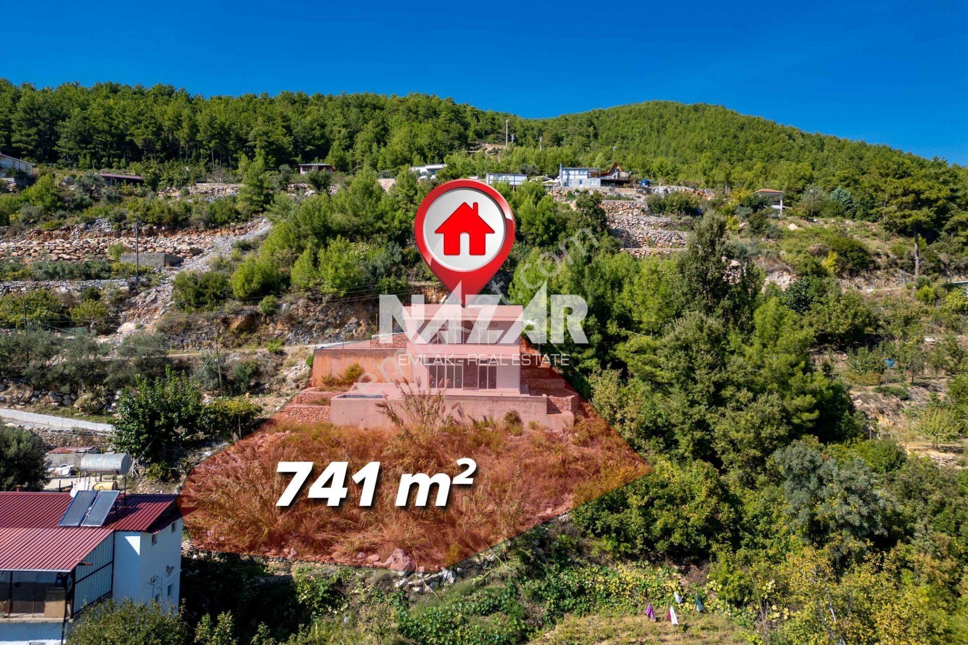 Alanya Asmaca’da Satılık 3+1 Müstakil Ev Ve 741 M2 Tarla — fotoğraf 3