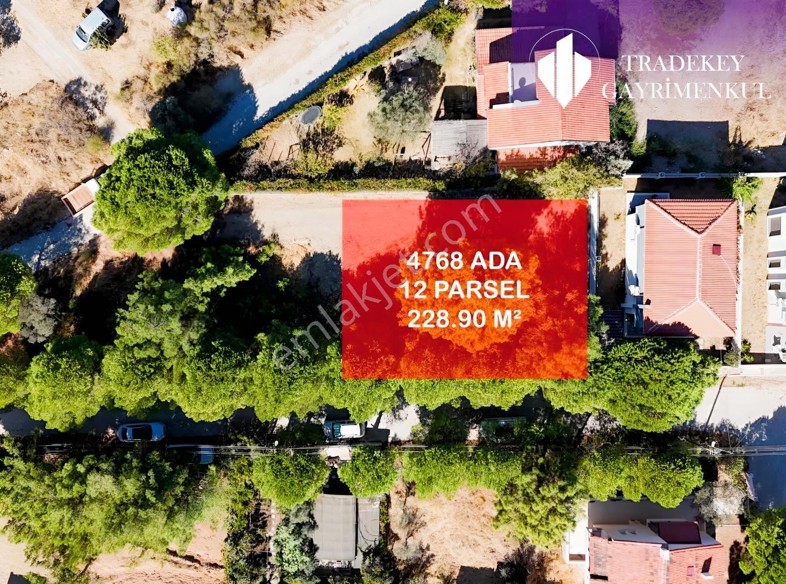 Urla Kalabak' Ta Deniz Manzaralı, Villa İmarlı Satılık Arsa