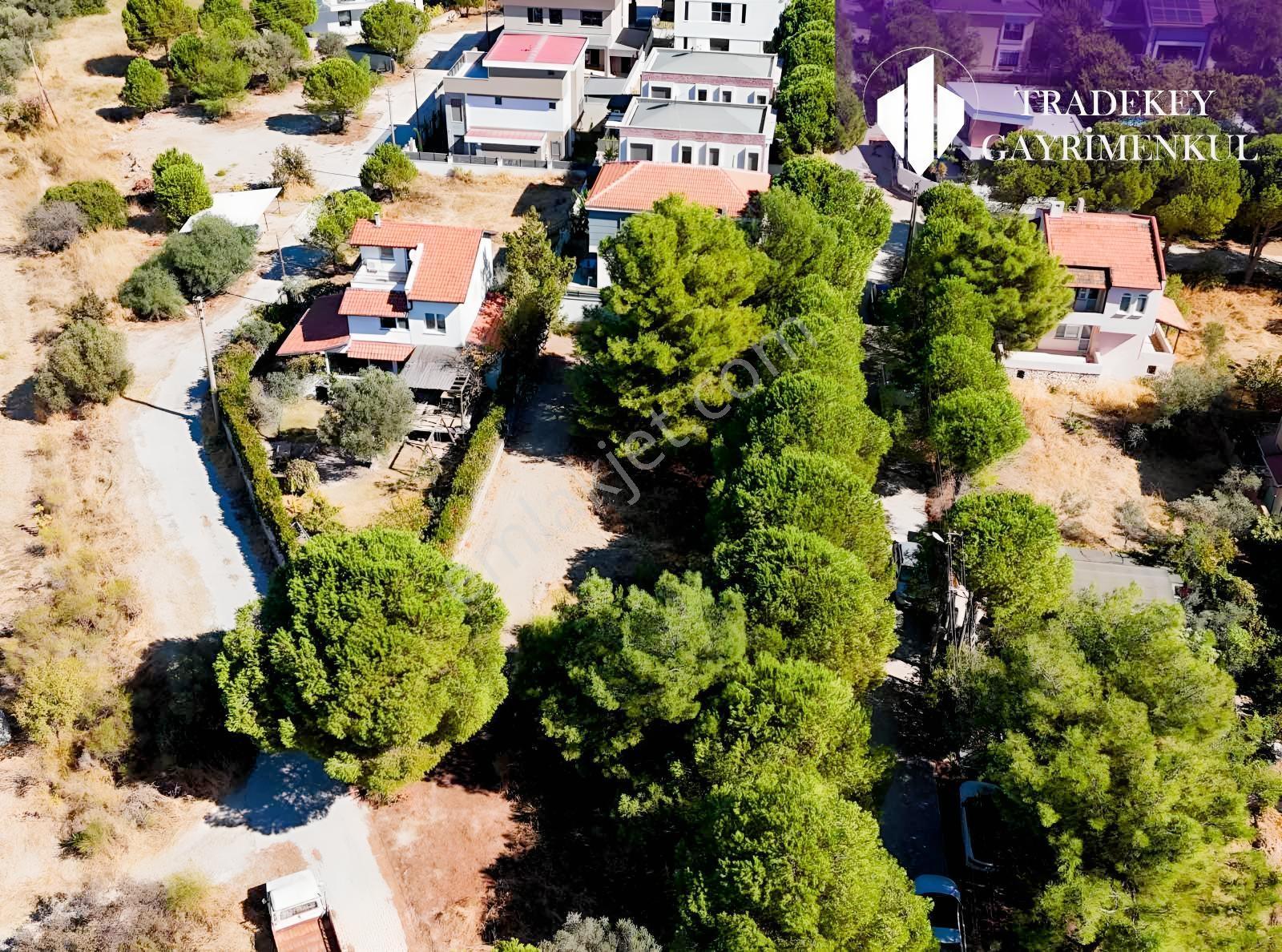 Urla Kalabak' Ta Deniz Manzaralı, Villa İmarlı Satılık Arsa — fotoğraf 9