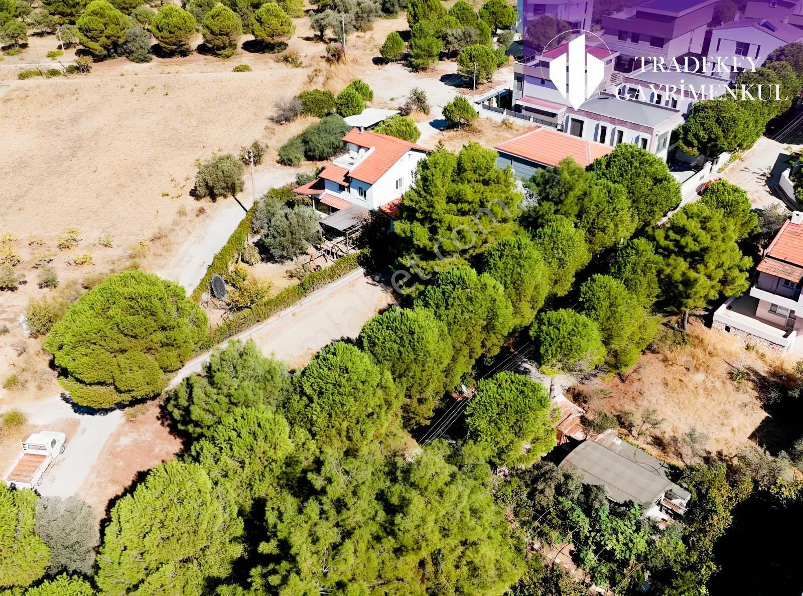 Urla Kalabak' Ta Deniz Manzaralı, Villa İmarlı Satılık Arsa — fotoğraf 11