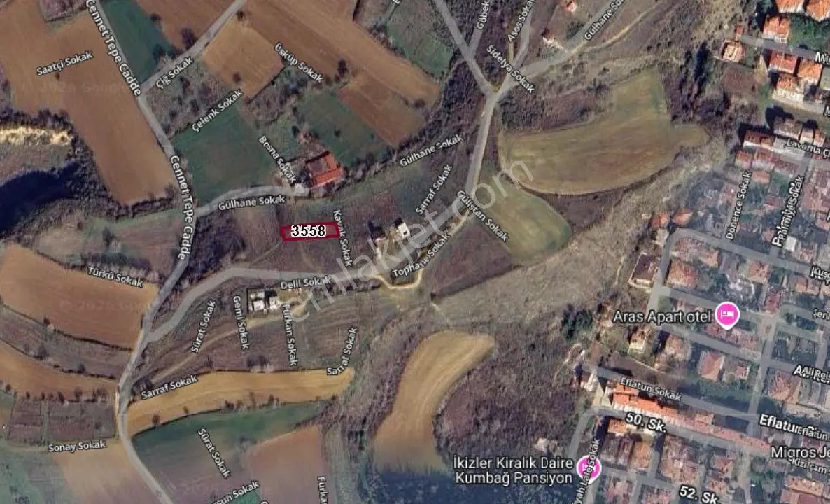 Tekirdağ Kumbağda 568 M2 3 Kat İmar Satılık Arsa Deniz Manzaralı — fotoğraf 3