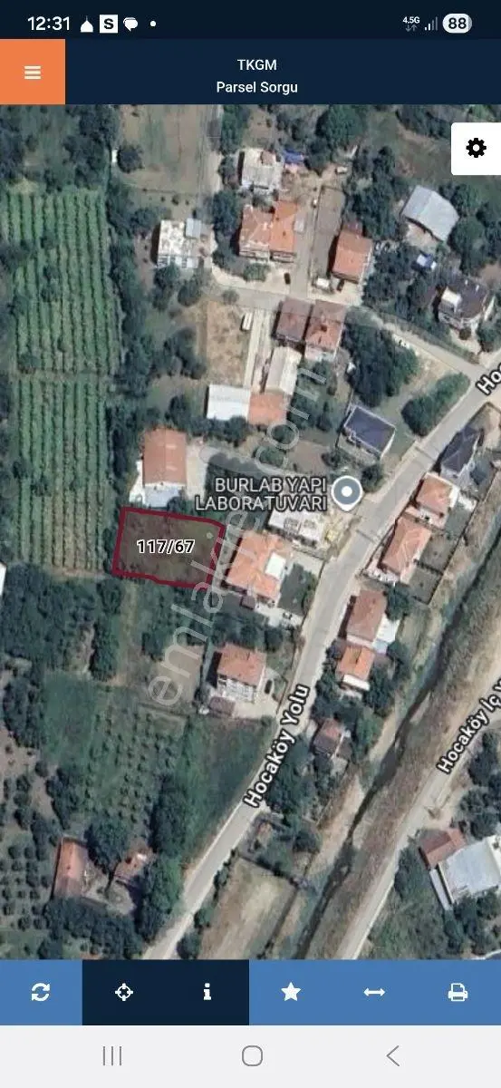 İnegöl Hocaköyde, Şehre Sadece 2 Km Mesafede, 770 M2 Arsa